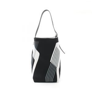 Hermes Etriviere Shoulder MM Knit Vash Hunter Black White